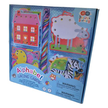 Alphabet Lacing Card Set