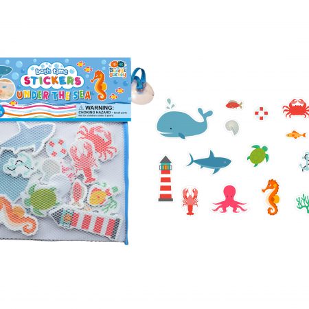 Bath Stickers with Header Card - Under The Sea