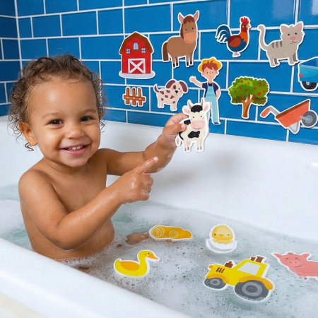 Farm Bath Stickers