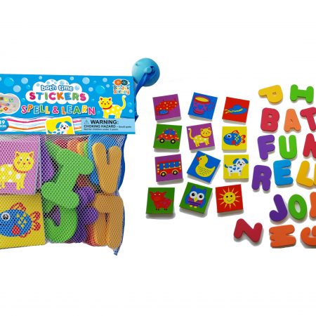 Bath Time Alphabet Learn and Spell