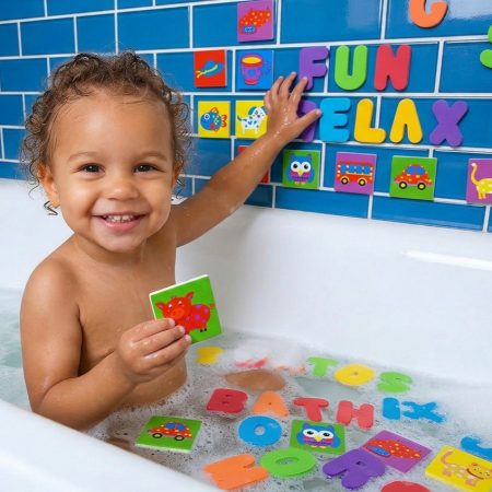 Bath Time Alphabet Learn and Spell