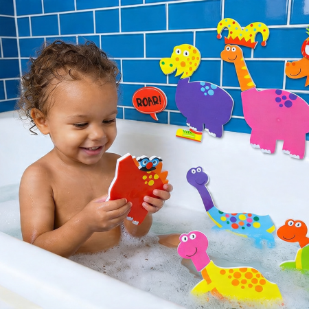 Bath Time Stickers - Weird & Wonderful Dinosaurs