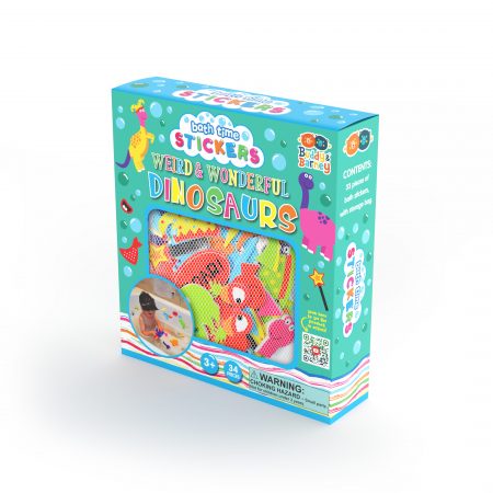 Bath Time Stickers - Weird & Wonderful Dinosaurs