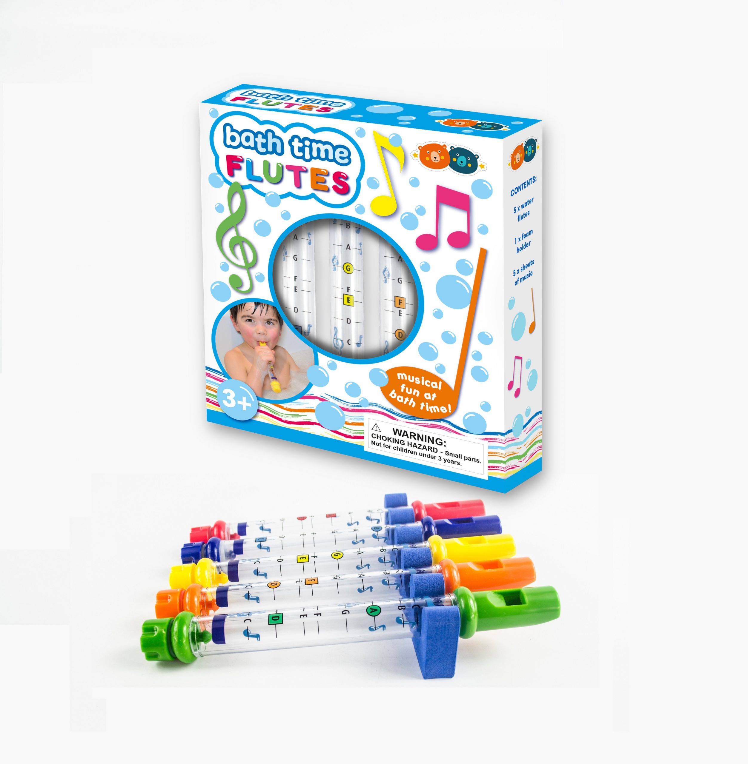 Bath Time Water Flutes