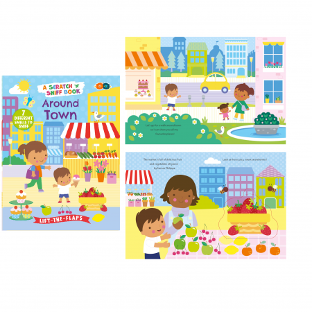 My Book of Smells – Around Town Scratch and Sniff Book for Kids