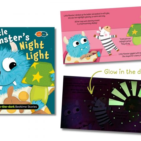 Glow in the Dark Bedtime Stories - The Little Monster's Night Light
