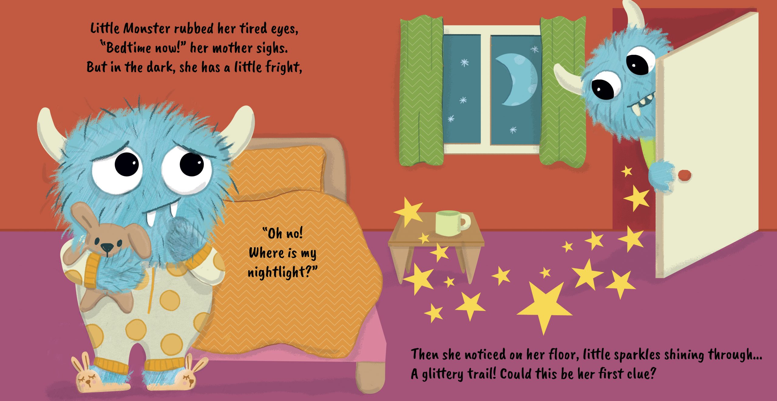 Glow in the Dark Bedtime Stories - The Little Monster's Night Light - Image 2