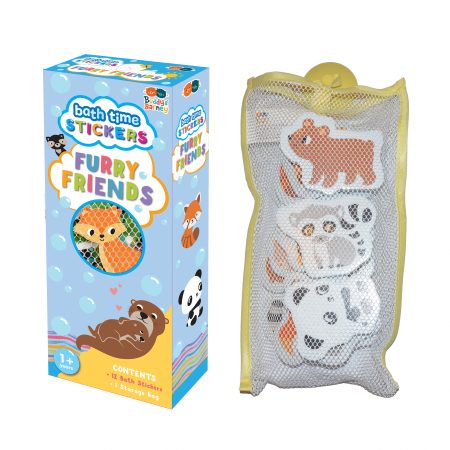 Furry Friends Bath Stickers – Fun Foam Animals for Bath Time
