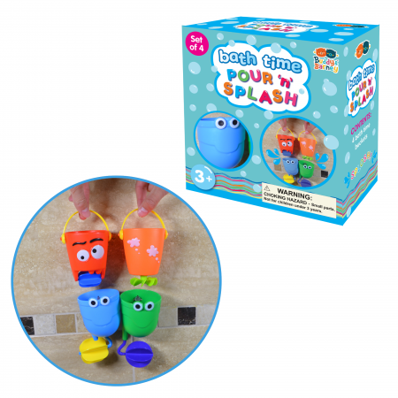 Bath Time Buckets - Pour 'n Splash