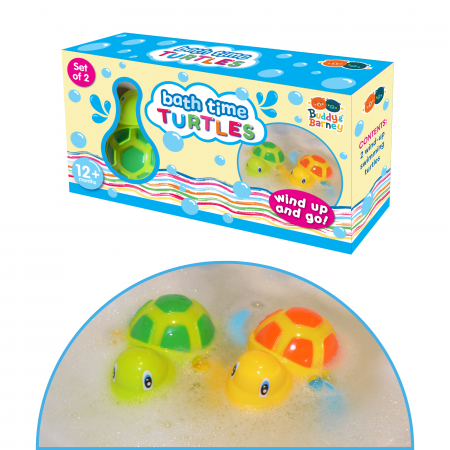 Bath Time Swimming Turtles