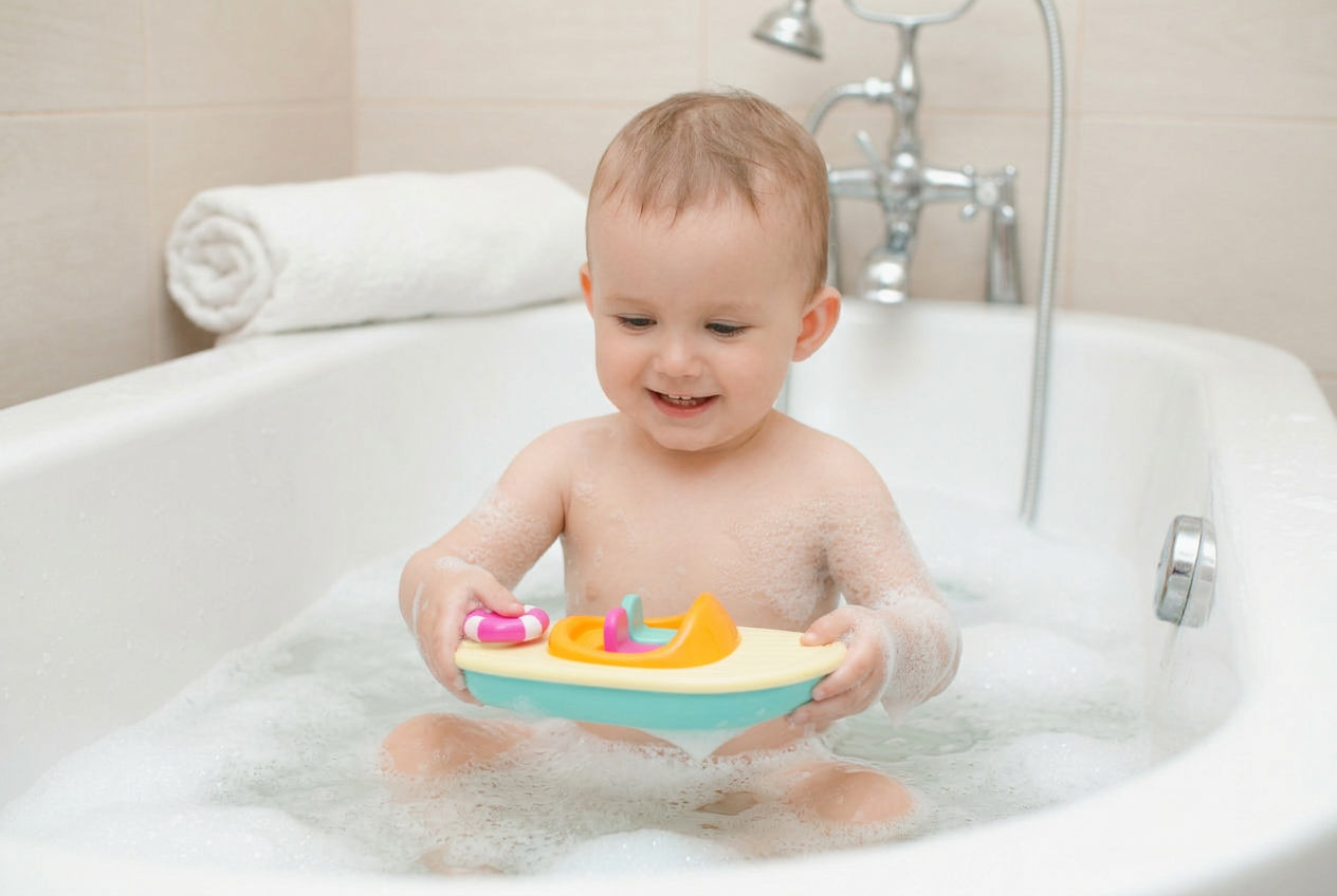 Bath Time Racing Boat