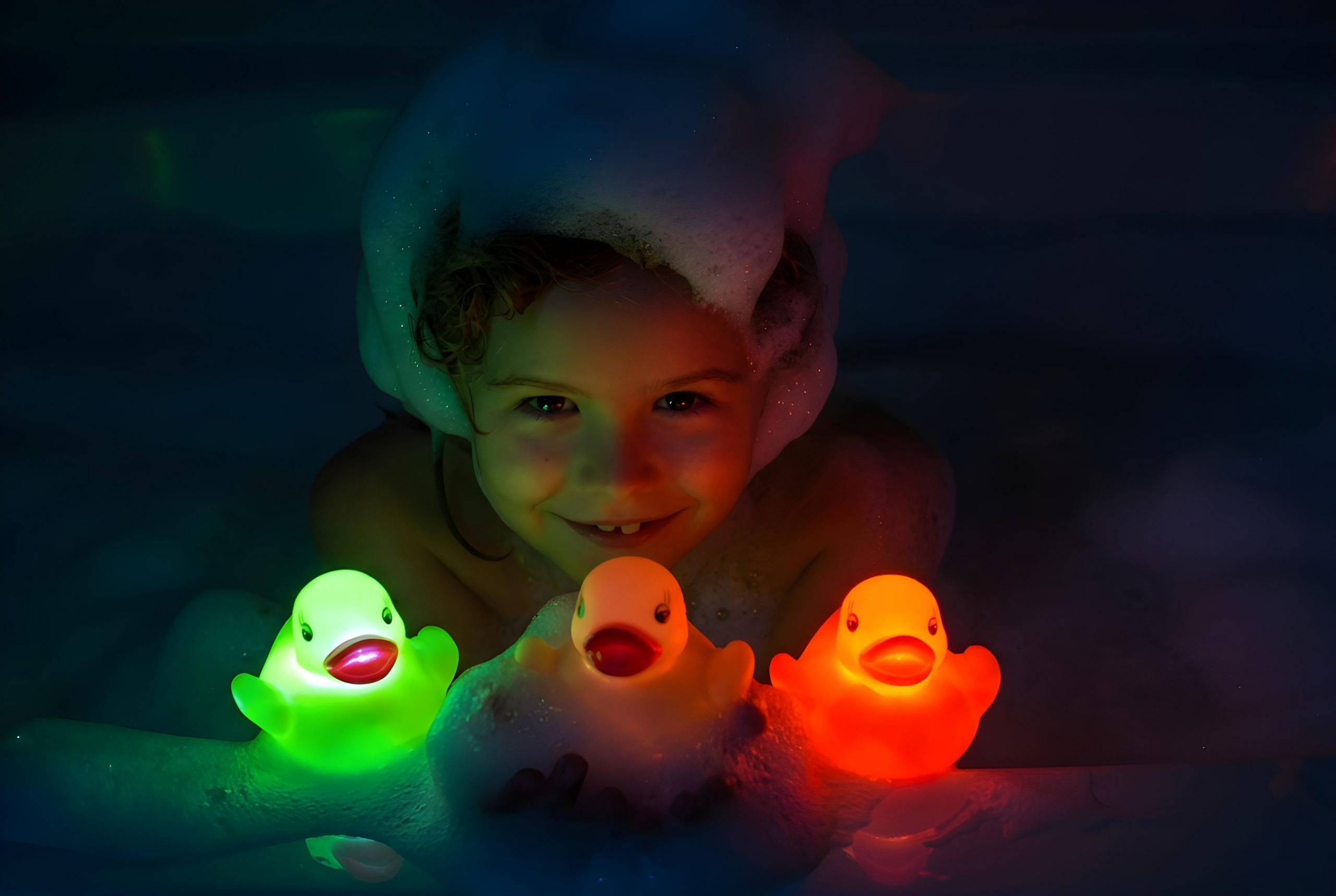 Bath Time Light Up Ducks