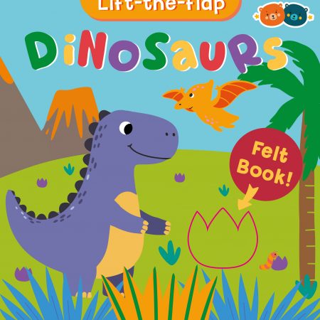 Lift the Flap Felt Dinosaur